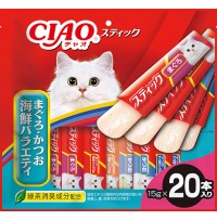 챠오스틱 - 참치&가다랑어 버라이어티 (20P)