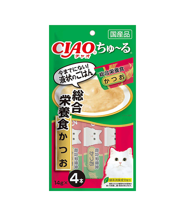 [CAT] 챠오츄르 4P(종합영양식)-가다랑어