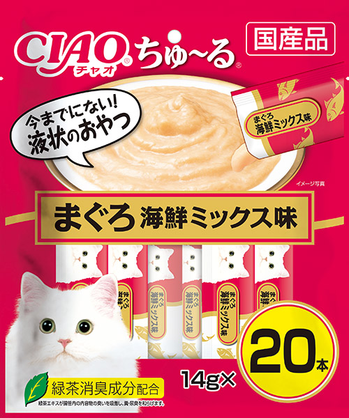 [CAT] 챠오츄르 - 참치&해물믹스 20P