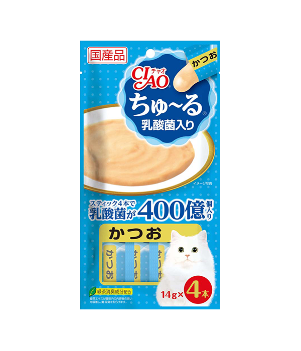 [CAT] 챠오츄르 4P(유산균400억)-가다랑어