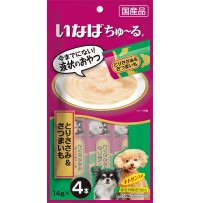[DOG] 이나바 완츄르 4P- 닭가슴살 & 고구마