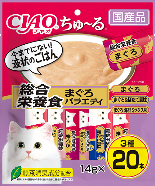 [CAT] 챠오츄르 종합영양식(주식) - 참치 버라이어티 20P