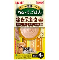 [DOG] 이나바 완츄르 고항(주식) 4P- 닭가슴살&치즈