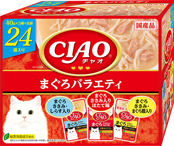 이나바 챠오파우치 - 참치 버라이어티 24P