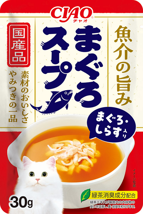 [CAT] 이나바 챠오 참치 스프 파우치 - 참치&치어