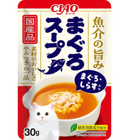 [CAT] 이나바 챠오 참치 스프 파우치 - 참치&치어