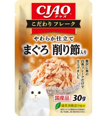 [CAT] 이나바 챠오 프리미엄 플레이크 파우치 - 참치&가다랑어포