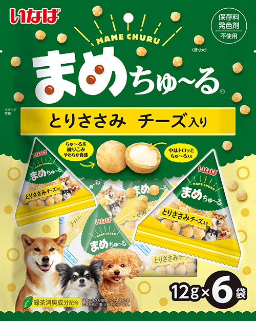 [DOG] 이나바 콩알 츄르 - 닭가슴살&치즈