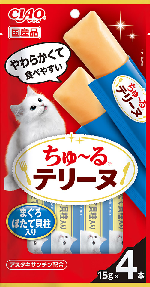 [CAT] 이나바 챠오 츄르 테린 - 참치&가리비관자